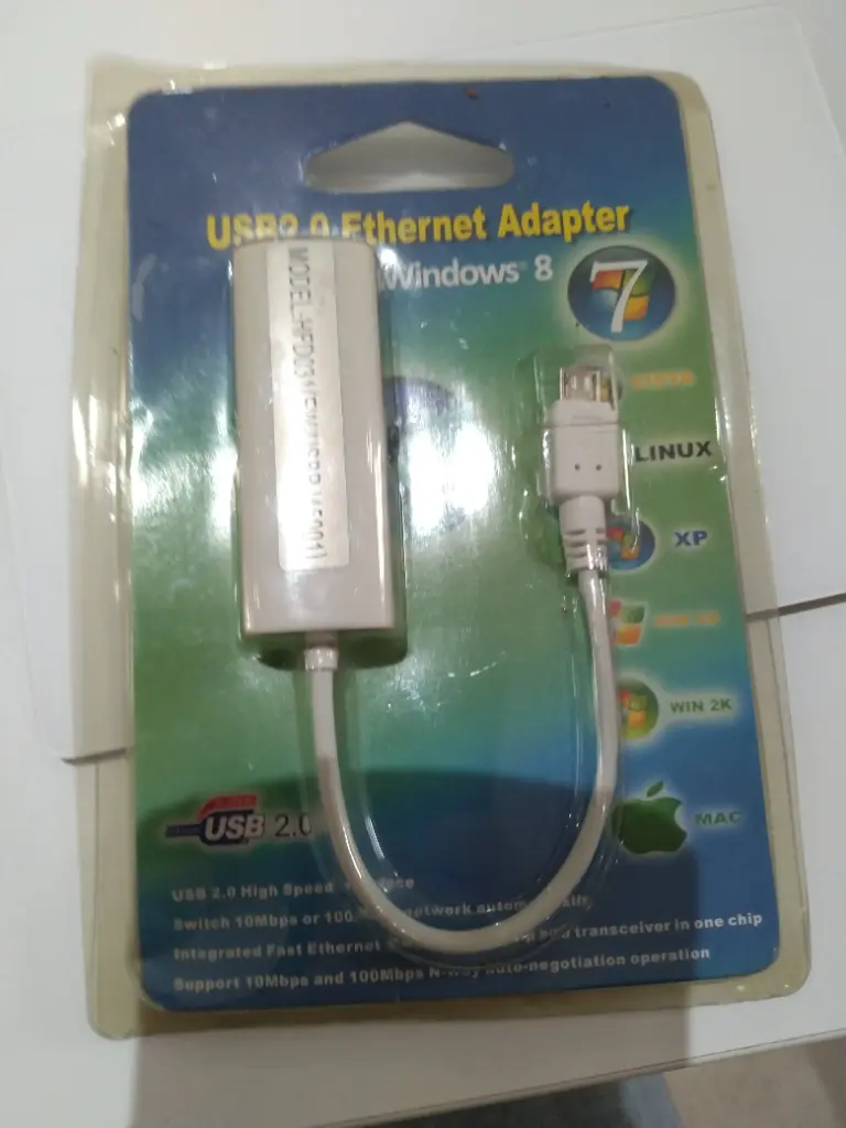 USB 2.0 Ethernet Adapter 
